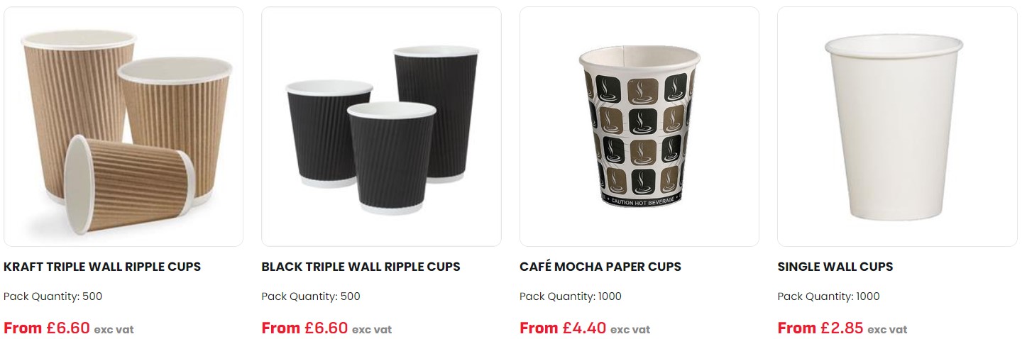 biodegradable paper cups for sale